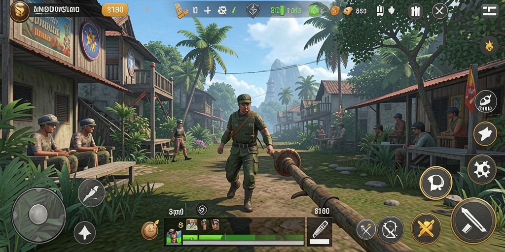 Gameplay menarik 8180 dalam simulasi kehidupan.