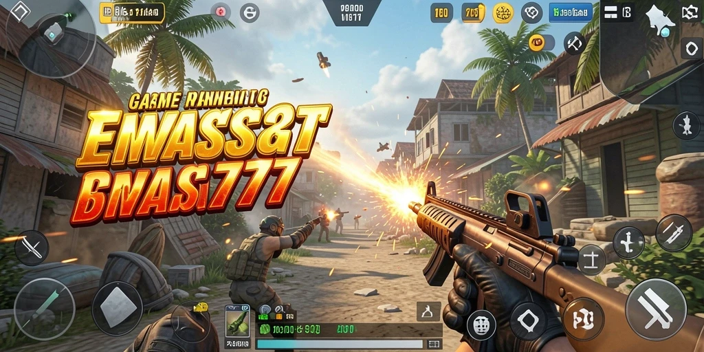 Tampilan seru dari gameplay EMAS777 yang menegangkan.