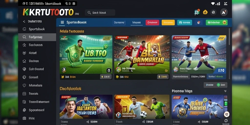 Tampilan menarik saat gameplay Sportsbook di KARTUTOTO.