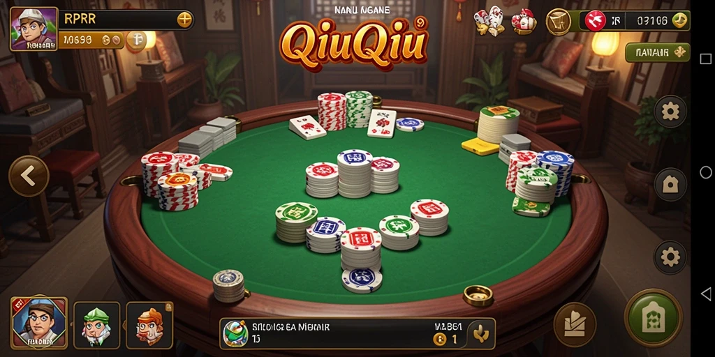 Tampilan gameplay RPRR dalam aksi QiuQiu.