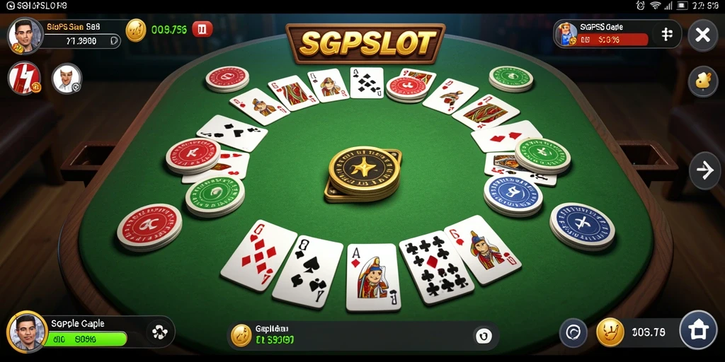 Tampilan gameplay seru dan interaktif dari SGPSLOT.