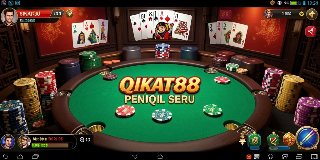 Tampilan gameplay QiuQiu yang seru dan menarik di SIKAT88.