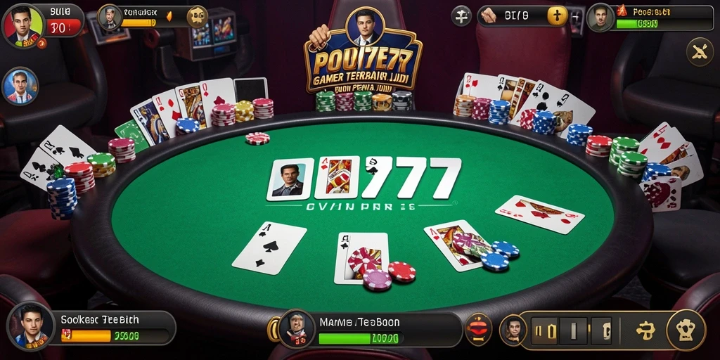 Screenshot SOV777 menampilkan gameplay poker yang seru dan mendebarkan.