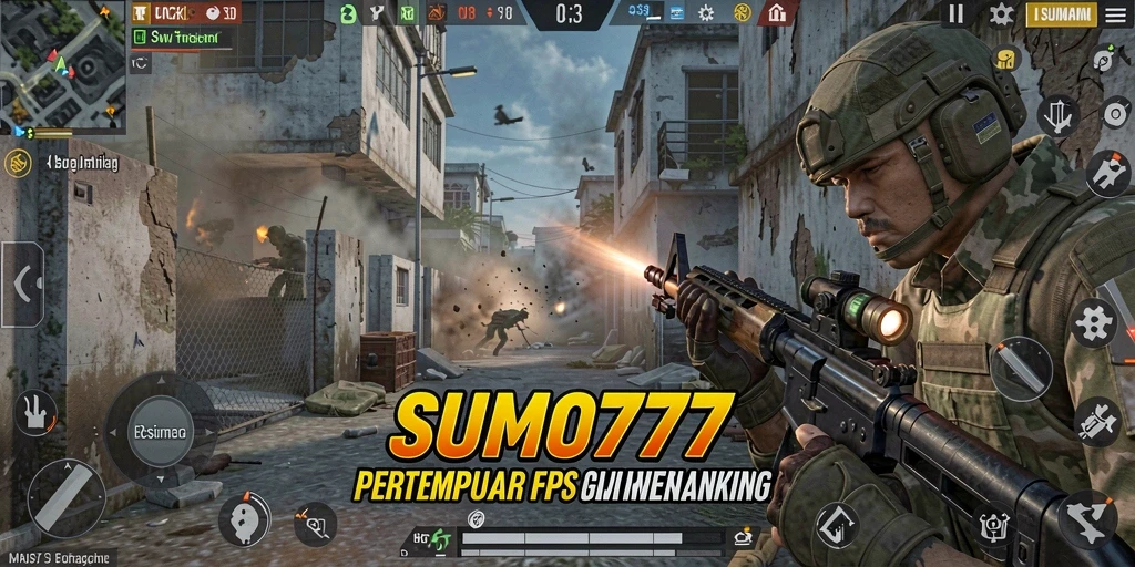 Tampilan seru gameplay SUMO777 yang menegangkan dan penuh aksi.