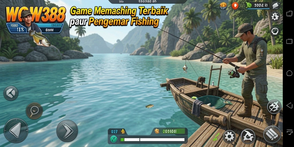 Tangkapan ikan besar dalam gameplay WOW388 yang seru.