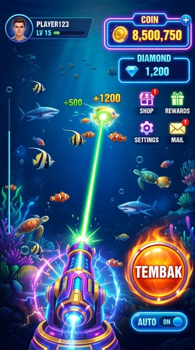 Tampilan utama aplikasi filter303 dengan akses mudah.